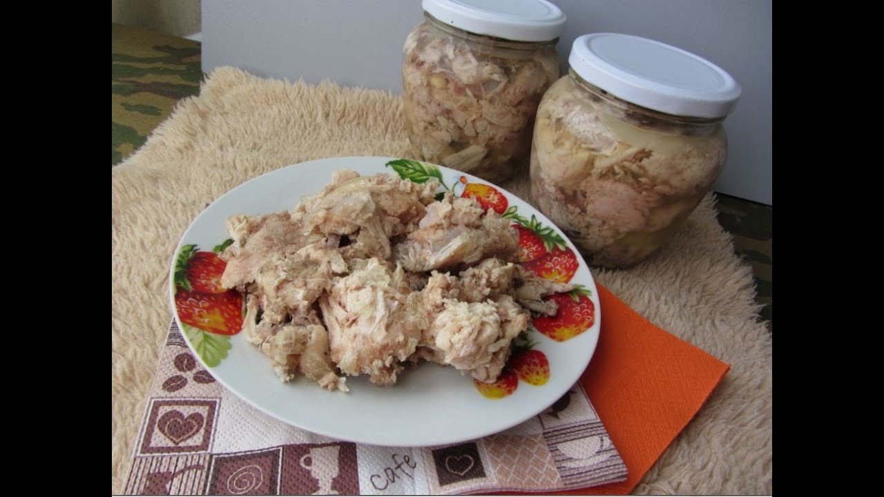 Как сделать тушенку с курицы - Шкаф и точка