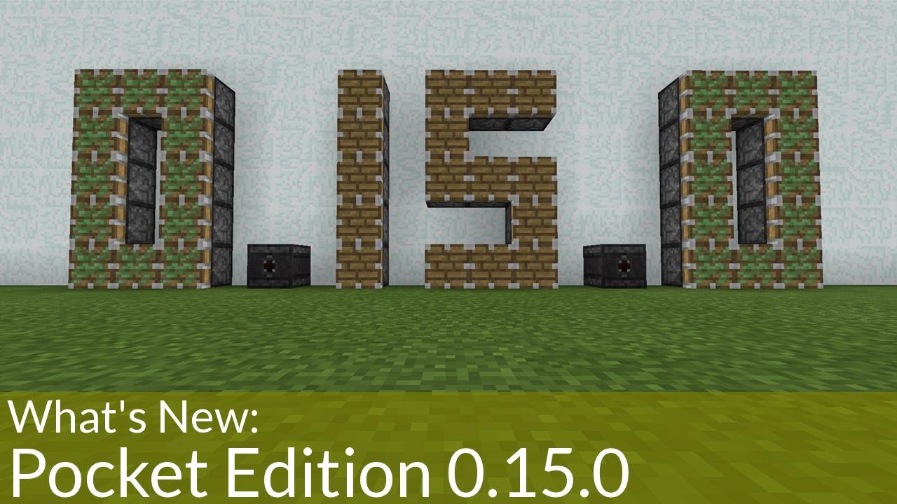 Скачать Minecraft PE 0.15.0 build 1 [Полная версия]