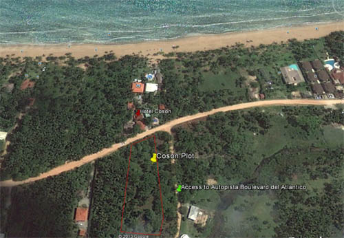 #5 Nice lot in second line beach near Coson Beach